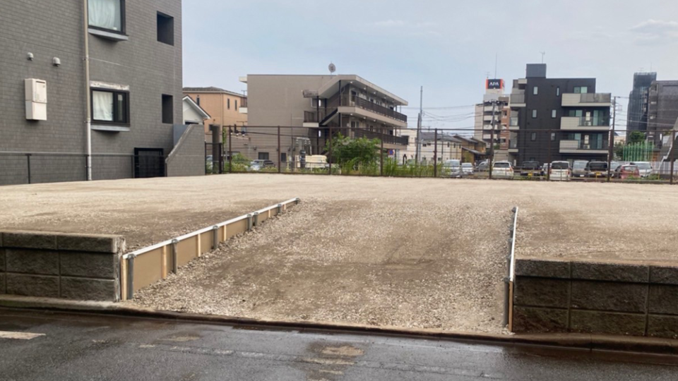 神奈川県相模原市南区古淵　砕石舗装工事